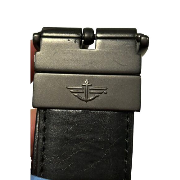 Docker's Big and Tall Men's 40 Reversible Belt Black Brown - Picture 1 of 6